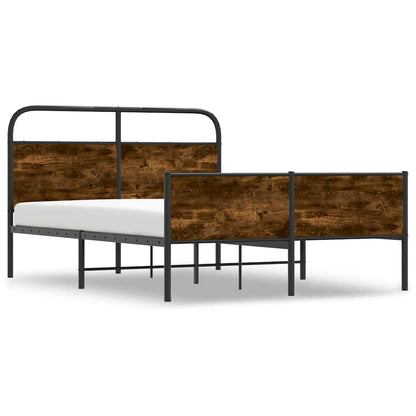 Bettgestell ohne Matratze 120x190 cm Sonoma-Eiche Holzwerkstoff