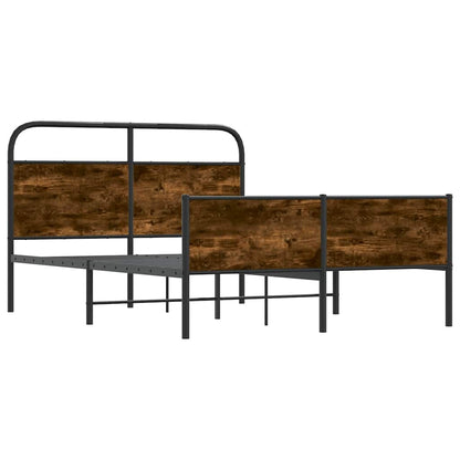 Bettgestell ohne Matratze 120x190 cm Sonoma-Eiche Holzwerkstoff
