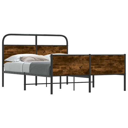 Bettgestell ohne Matratze 140x200 cm Sonoma-Eiche Holzwerkstoff