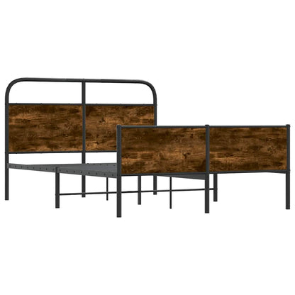 Bettgestell ohne Matratze 140x200 cm Sonoma-Eiche Holzwerkstoff