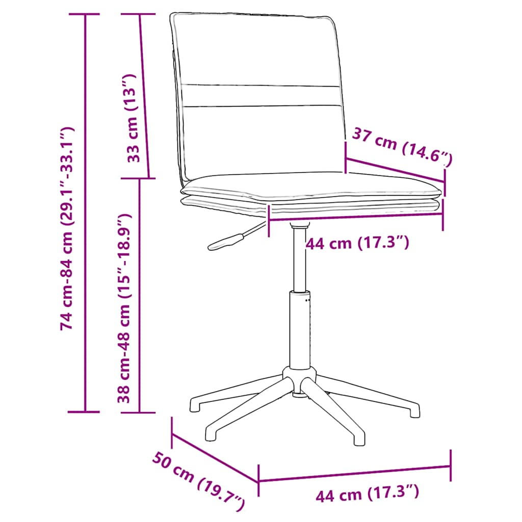 Esszimmerstühle 2 Stk. Rosa Samt