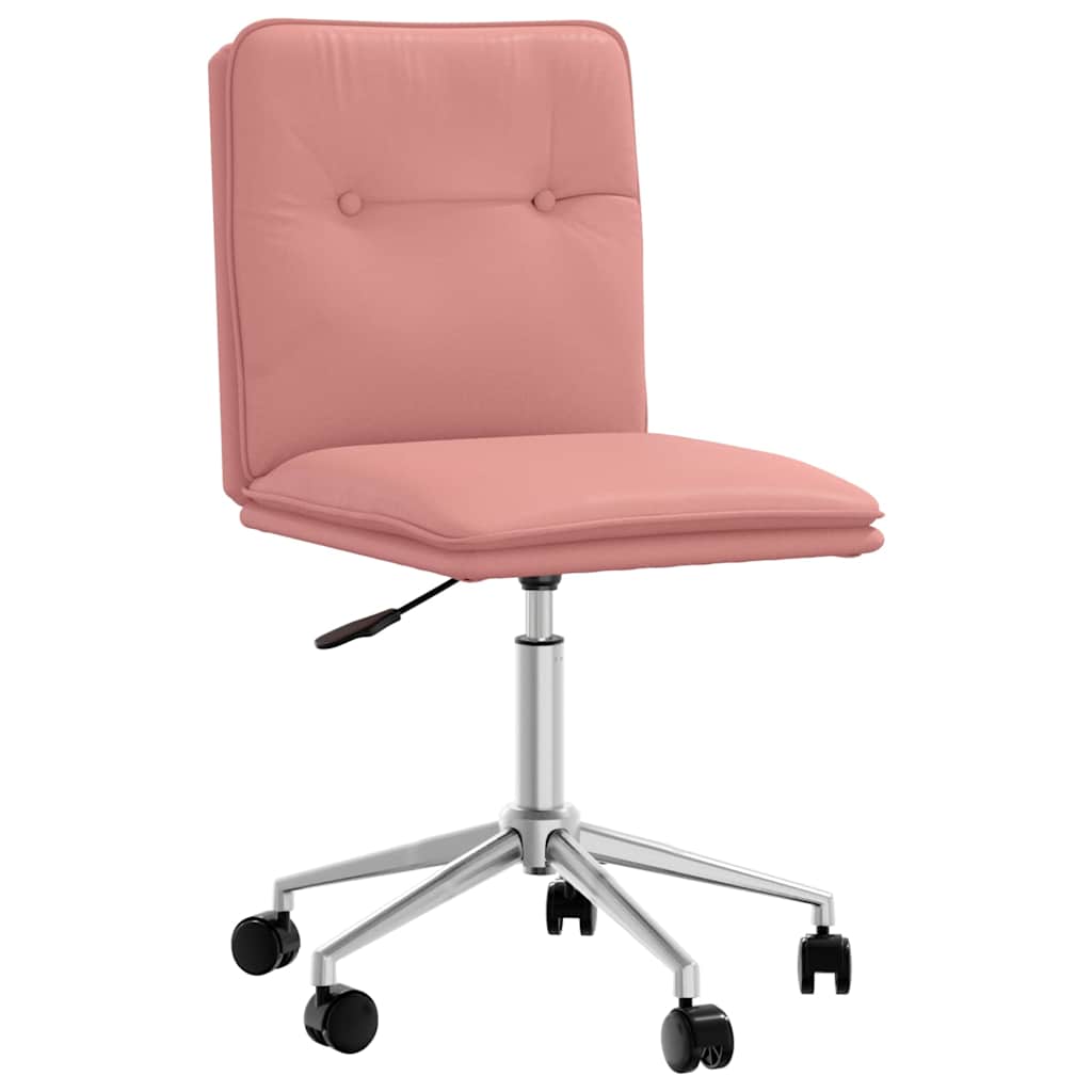 Esszimmerstühle 6 Stk. Rosa Kunstleder