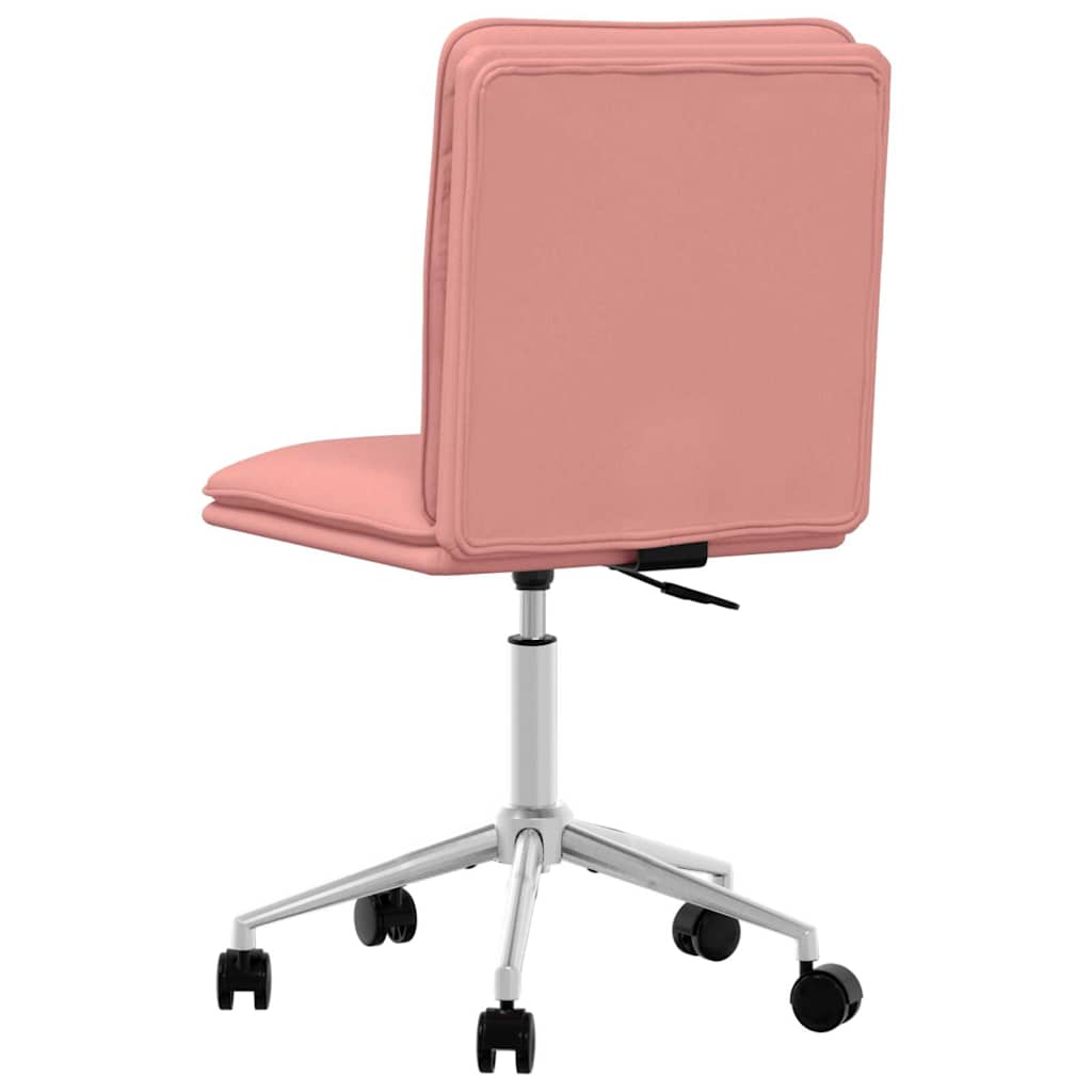 Esszimmerstühle 6 Stk. Rosa Kunstleder