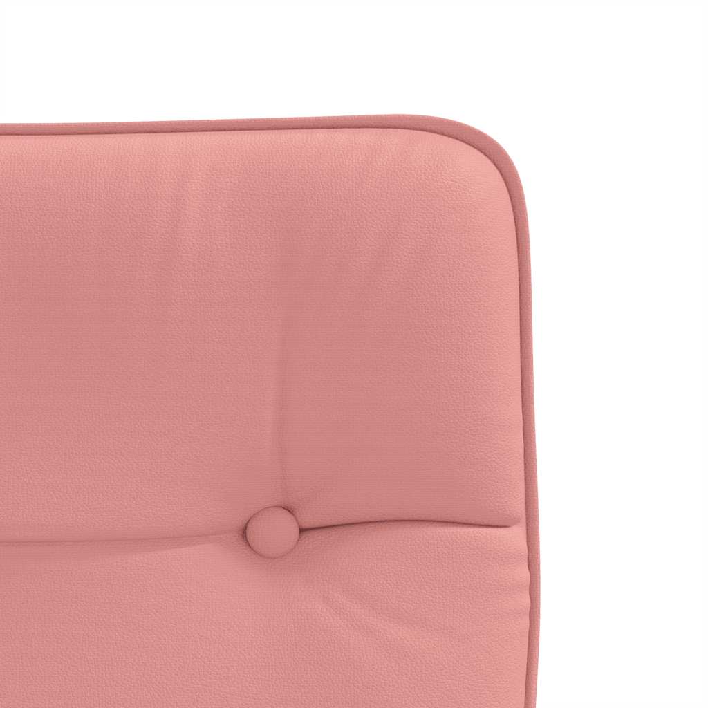 Esszimmerstühle 6 Stk. Rosa Kunstleder