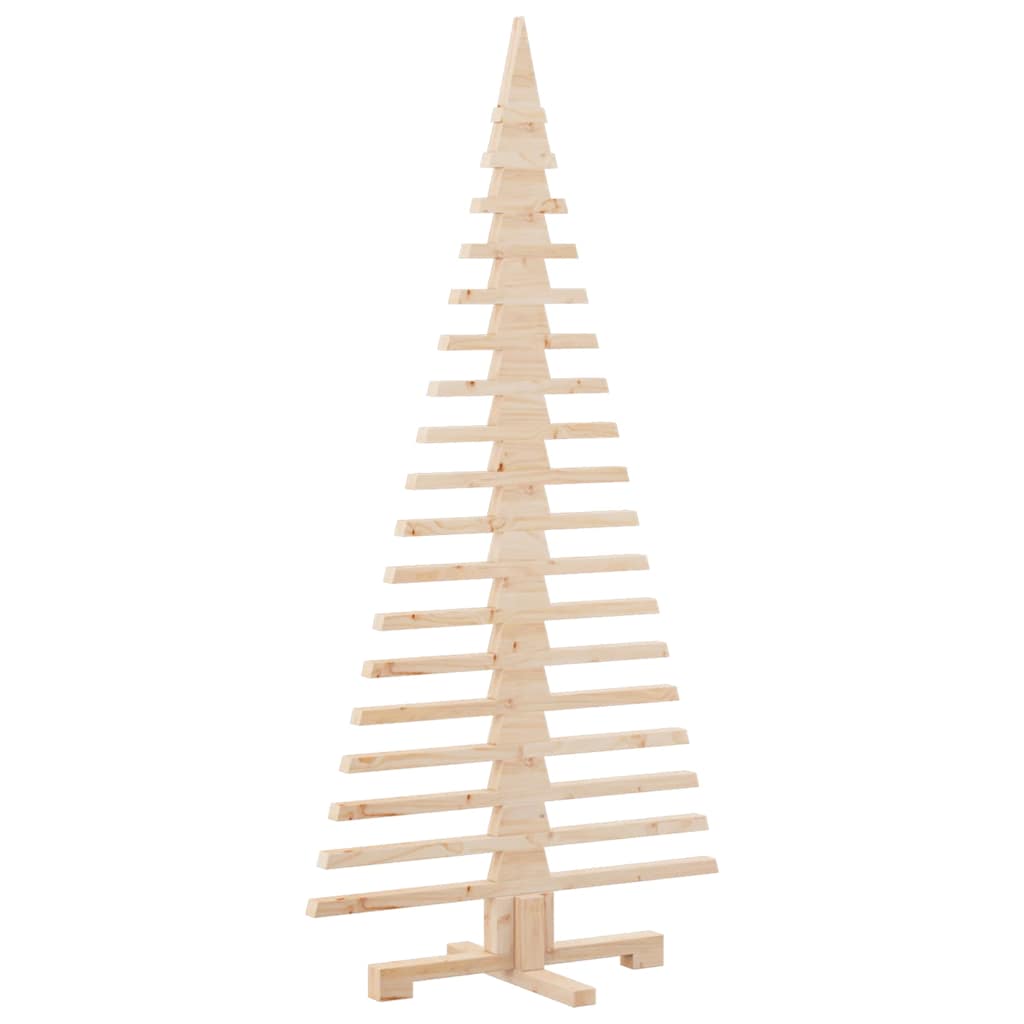 Holz-Weihnachtsbaum zur Dekoration 150 cm Massivholz Kiefer