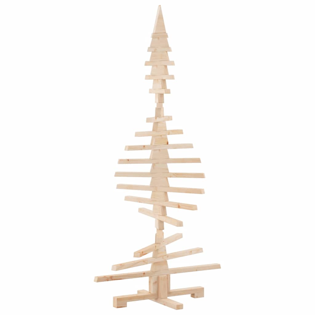 Holz-Weihnachtsbaum zur Dekoration 150 cm Massivholz Kiefer