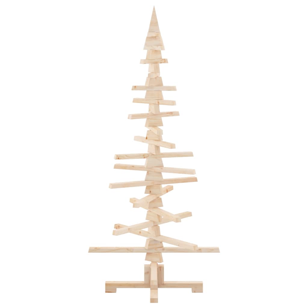 Holz-Weihnachtsbaum zur Dekoration 150 cm Massivholz Kiefer