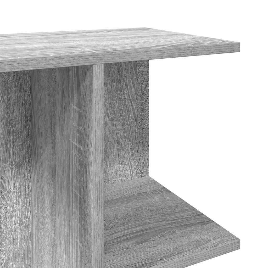 Nachttisch Grau Sonoma 46,5x29x61 cm Holzwerkstoff