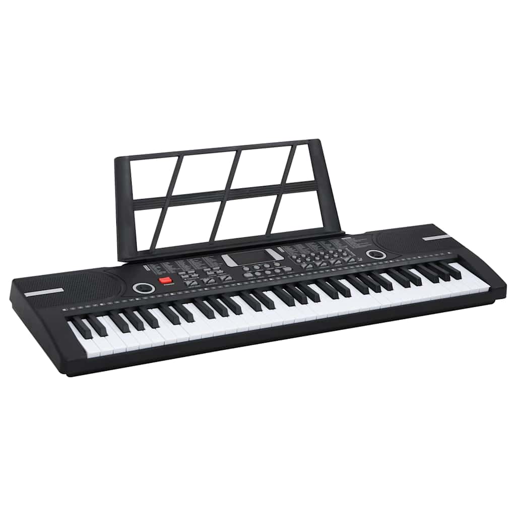 Piano électrique 61 touches avec pupitre pour enfants
