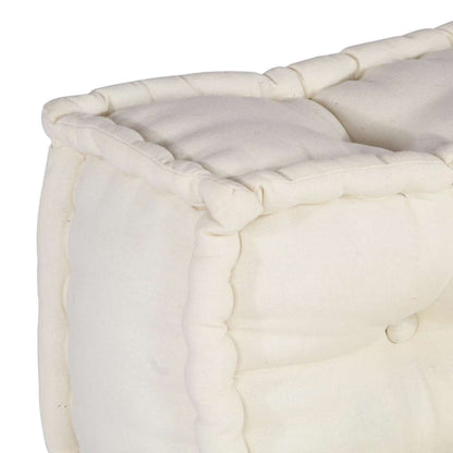 Modulares Sofaelement Creme 70x70x54 cm Stoff