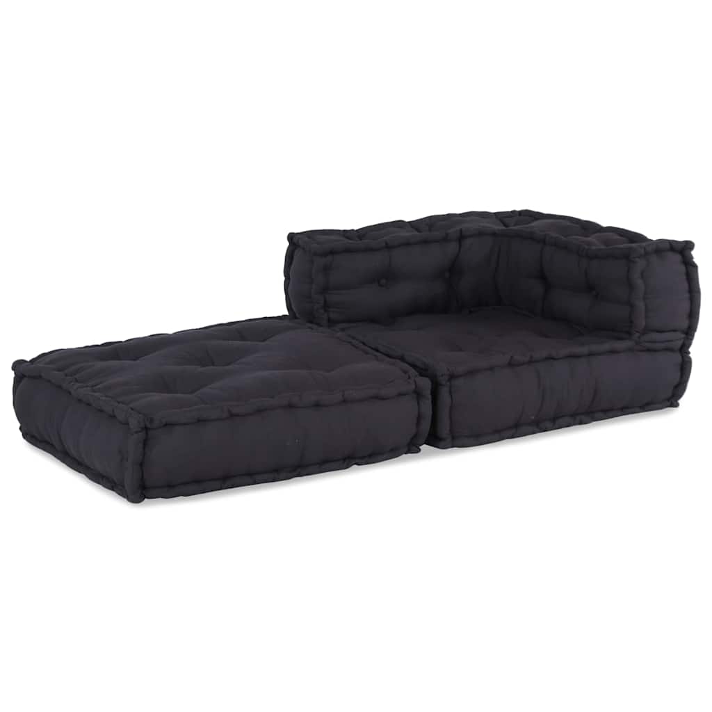 Modulares Sofaelement Anthrazit 70x70x54 cm Stoff