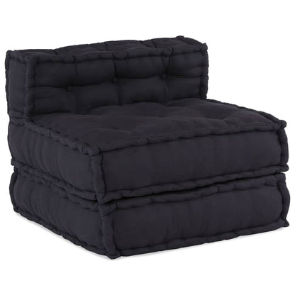 Modulares Sofaelement Anthrazit 70x70x54 cm Stoff