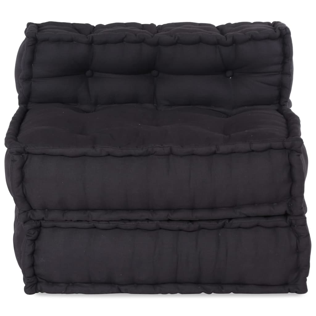 Modulares Sofaelement Anthrazit 70x70x54 cm Stoff