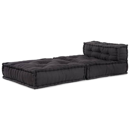Modulares Sofaelement Anthrazit 70x70x54 cm Stoff