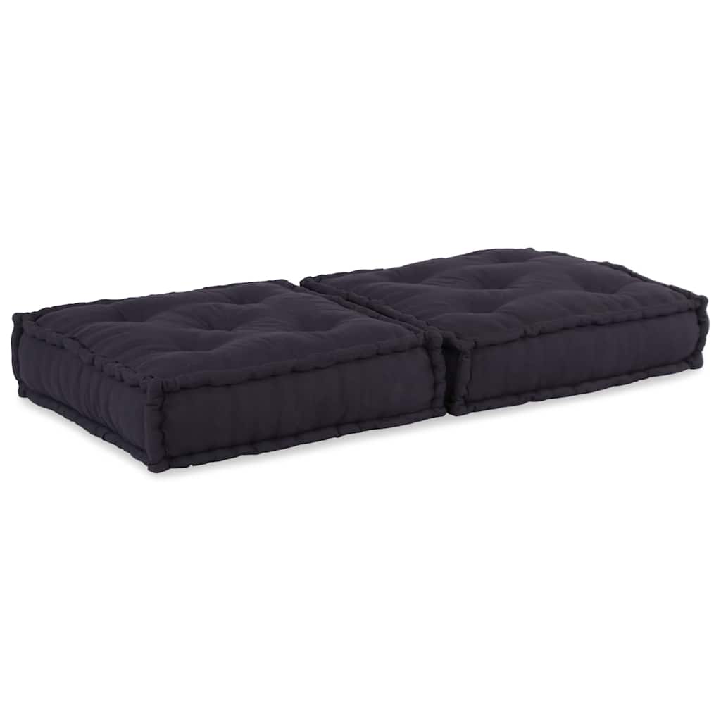 Modulares Sofaelement Anthrazit 70x70x36 cm Stoff