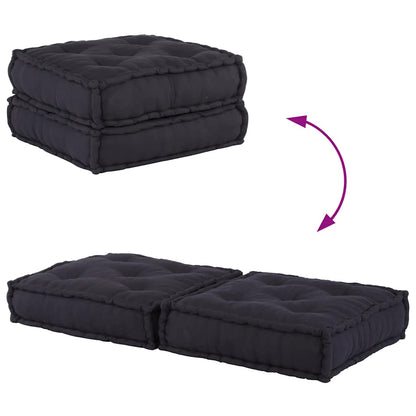 Modulares Sofaelement Anthrazit 70x70x36 cm Stoff