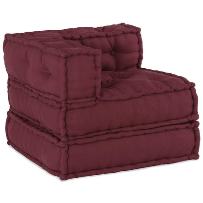Modulares Sofaelement Kastanienbraun 70x70x54 cm Stoff