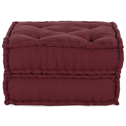 Modulares Sofaelement Kastanienbraun 70x70x36 cm Stoff