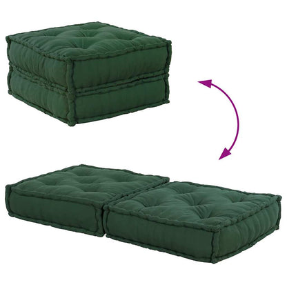Modulares Sofaelement Grün 70x70x36 cm Stoff