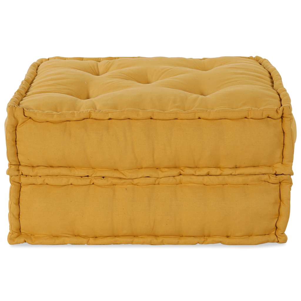 Modulares Sofaelement Gelb 70x70x36 cm Stoff