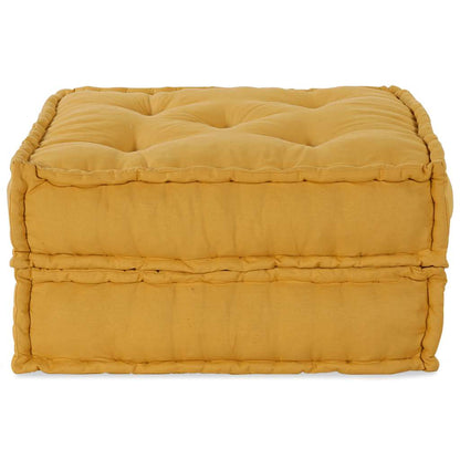 Modulares Sofaelement Gelb 70x70x36 cm Stoff
