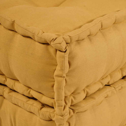 Modulares Sofaelement Gelb 70x70x36 cm Stoff