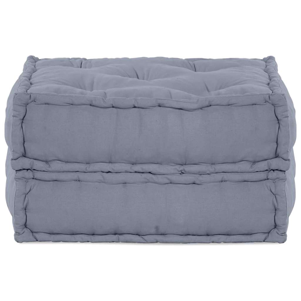 Modulare Sofagarnitur Grau 70 x 70 x 36 cm Stoff