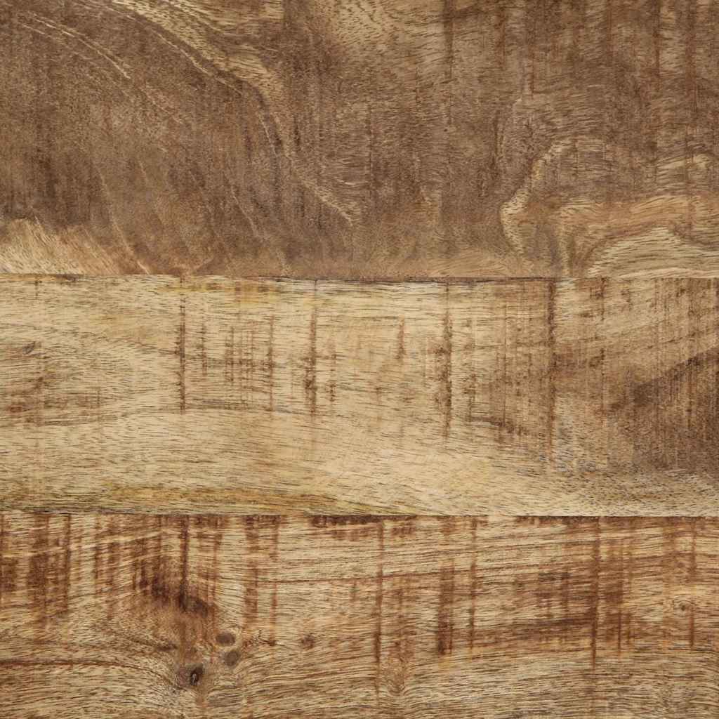 Couchtisch Braun 40 x 40 x 38 cm massives Mangoholz