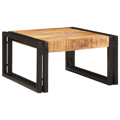 Badregal für Braun 40 x 50 x 23 cm Massives rohes Mangoholz