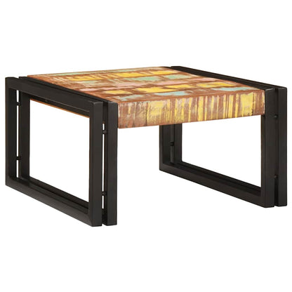 Badregal für Mehrfarbig 60 x 50 x 23 cm Massives Altholz
