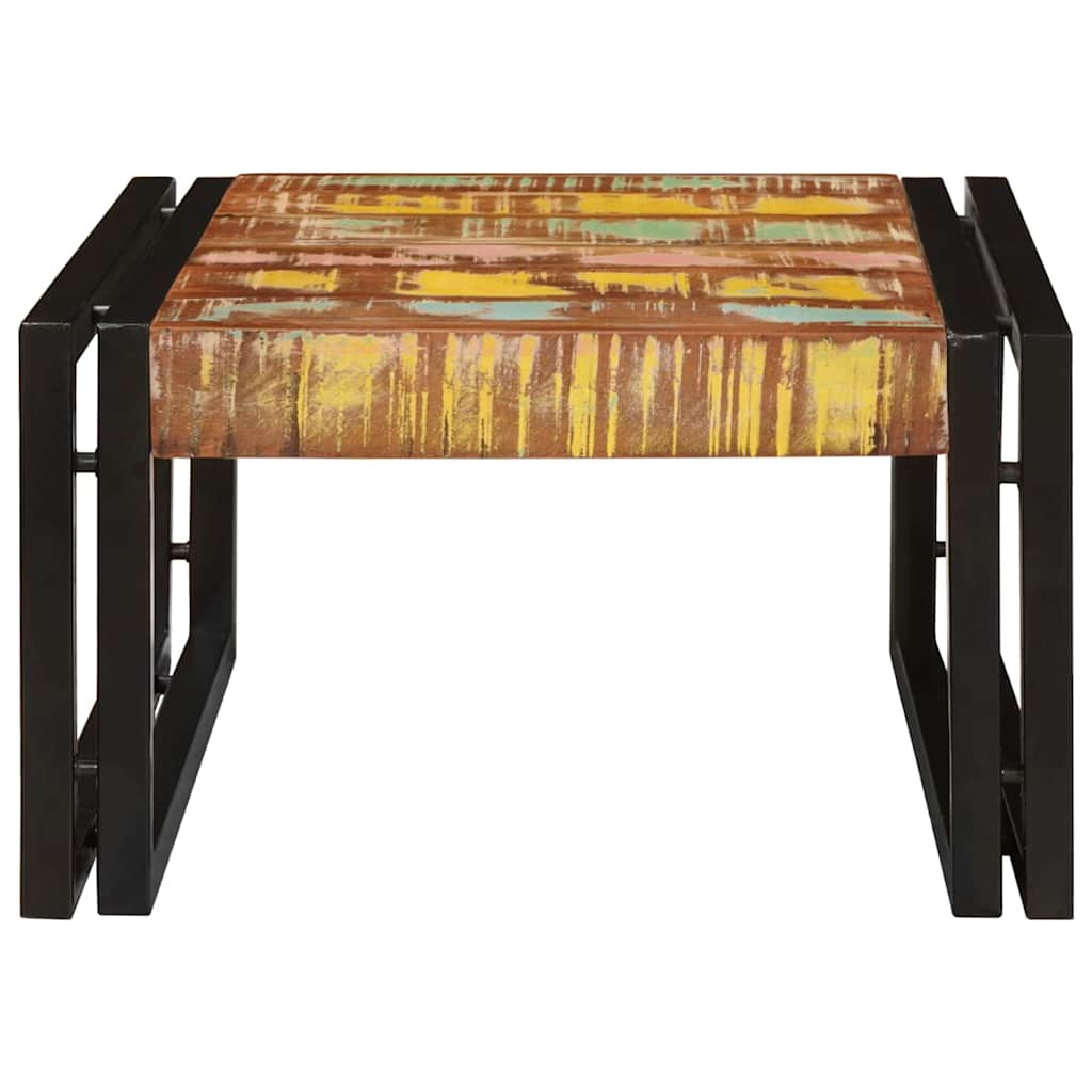 Badezimmer Regal 60 x 50 x 23 cm Massives Mango Holz, Eisen