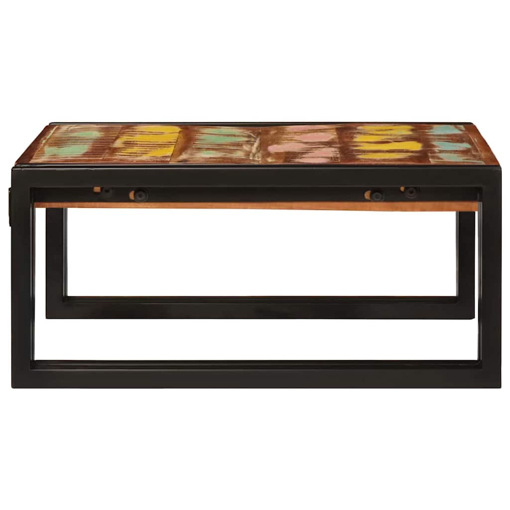 Badezimmer Regal 60 x 50 x 23 cm Massives Mango Holz, Eisen