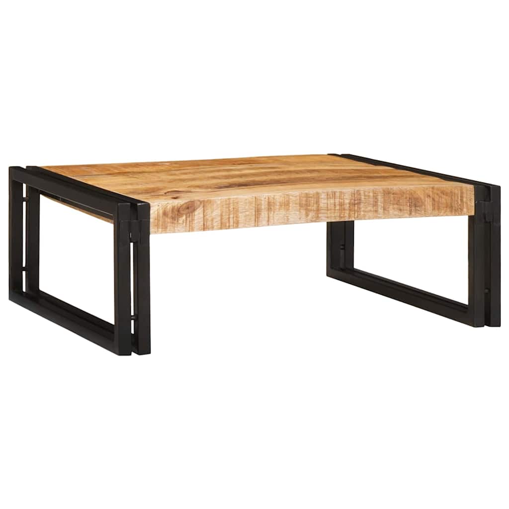 Badezimmer Regal 65 x 50 x 23 cm Massives Mango Holz, Eisen