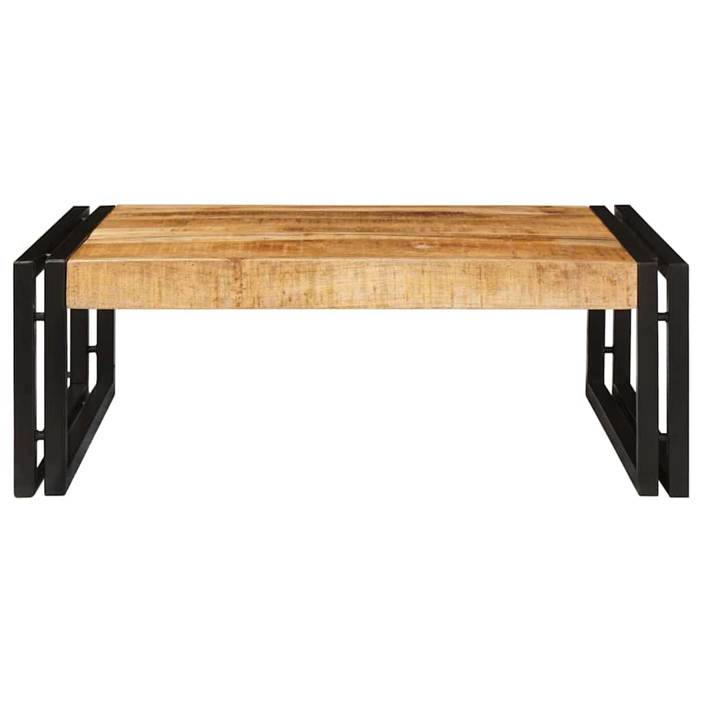 Badezimmer Regal 65 x 50 x 23 cm Massives Mango Holz, Eisen