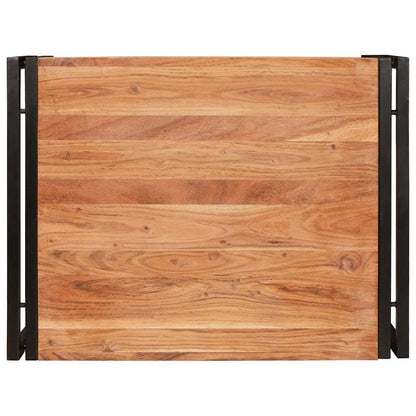 Badregal für Braun 65 x 50 x 23 cm Massivholz Akazie