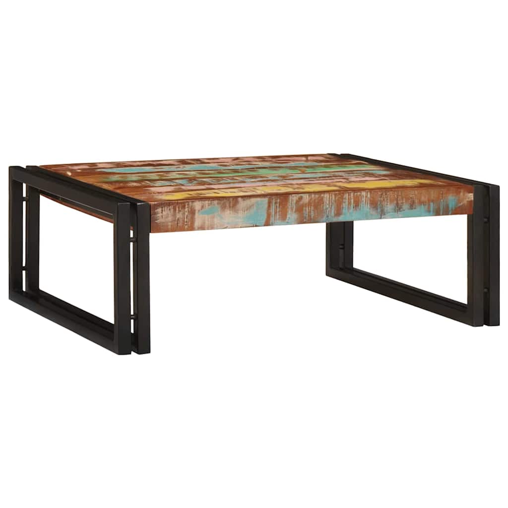 Badezimmer Regal 65 x 50 x 23 cm Massives Mango Holz, Eisen