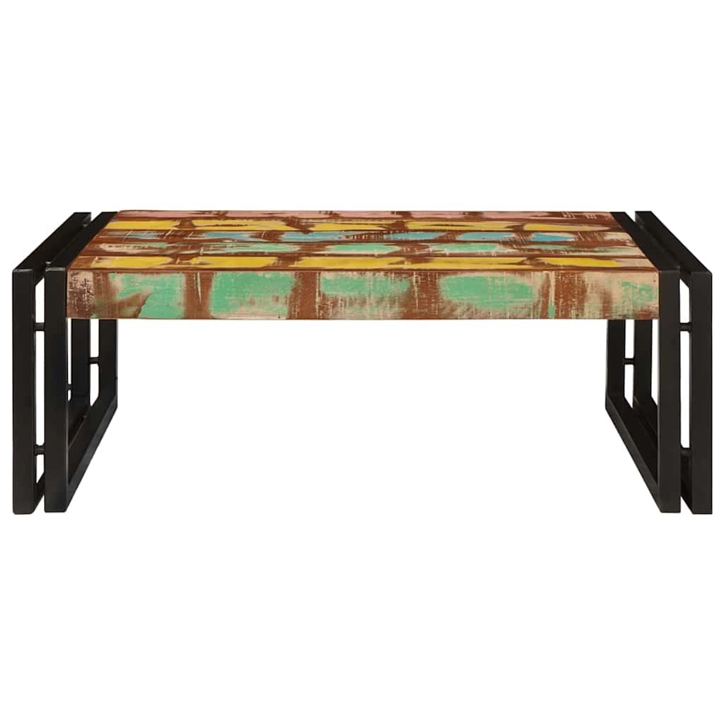 Badezimmer Regal 65 x 50 x 23 cm Massives Mango Holz, Eisen