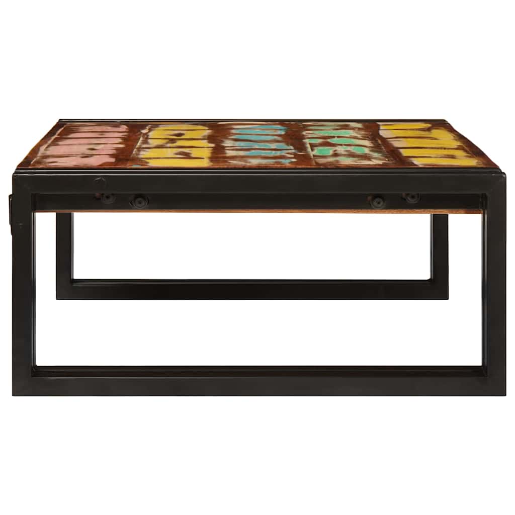 Badezimmer Regal 65 x 50 x 23 cm Massives Mango Holz, Eisen