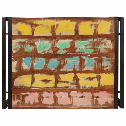 Badregal für Mehrfarbig 65 x 50 x 23 cm Massives Altholz