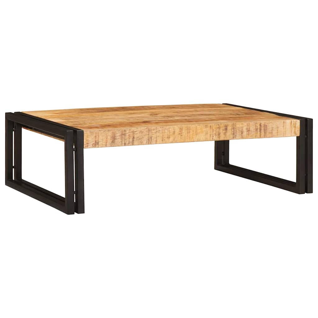 Badezimmer Regal 80 x 50 x 23 cm Massives Mango Holz, Eisen