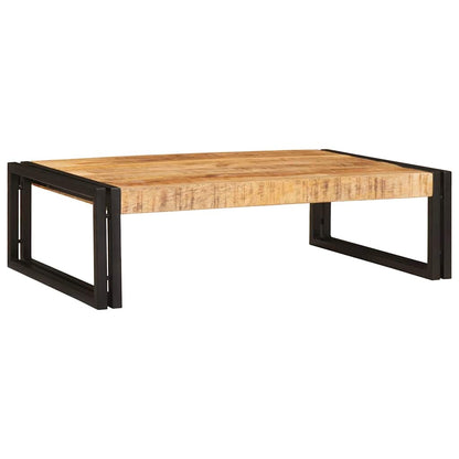 Badregal für Braun 80 x 50 x 23 cm Massives rohes Mangoholz