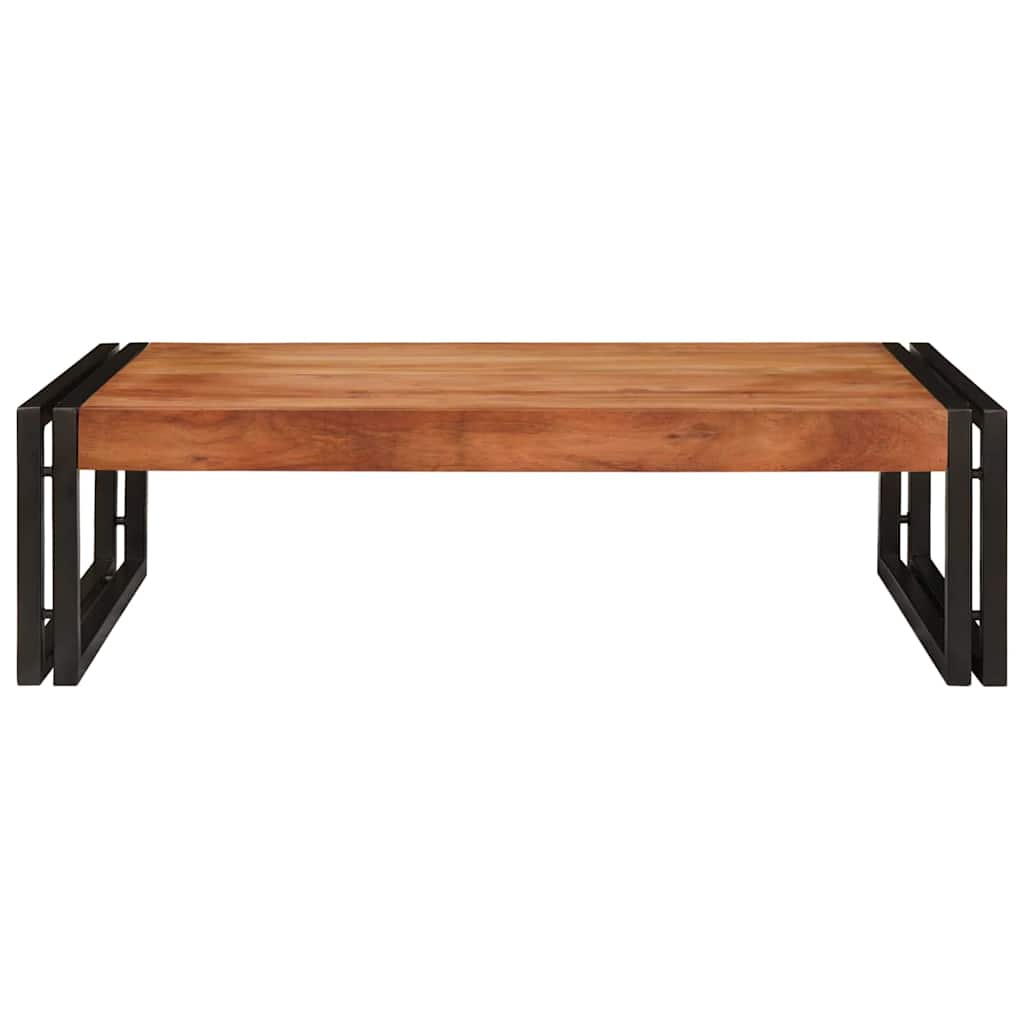 Badezimmer Regal 80 x 50 x 23 cm Massives Mango Holz, Eisen