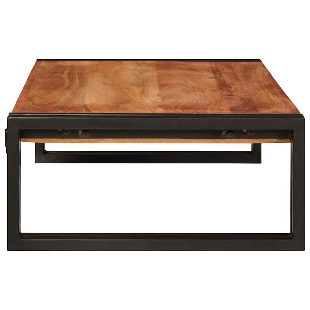 Badezimmer Regal 80 x 50 x 23 cm Massives Mango Holz, Eisen