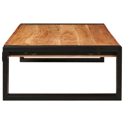 Badregal für Braun 100 x 50 x 23 cm Massivholz Akazie