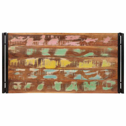 Badregal für Mehrfarbig 100 x 50 x 23 cm Massives Altholz