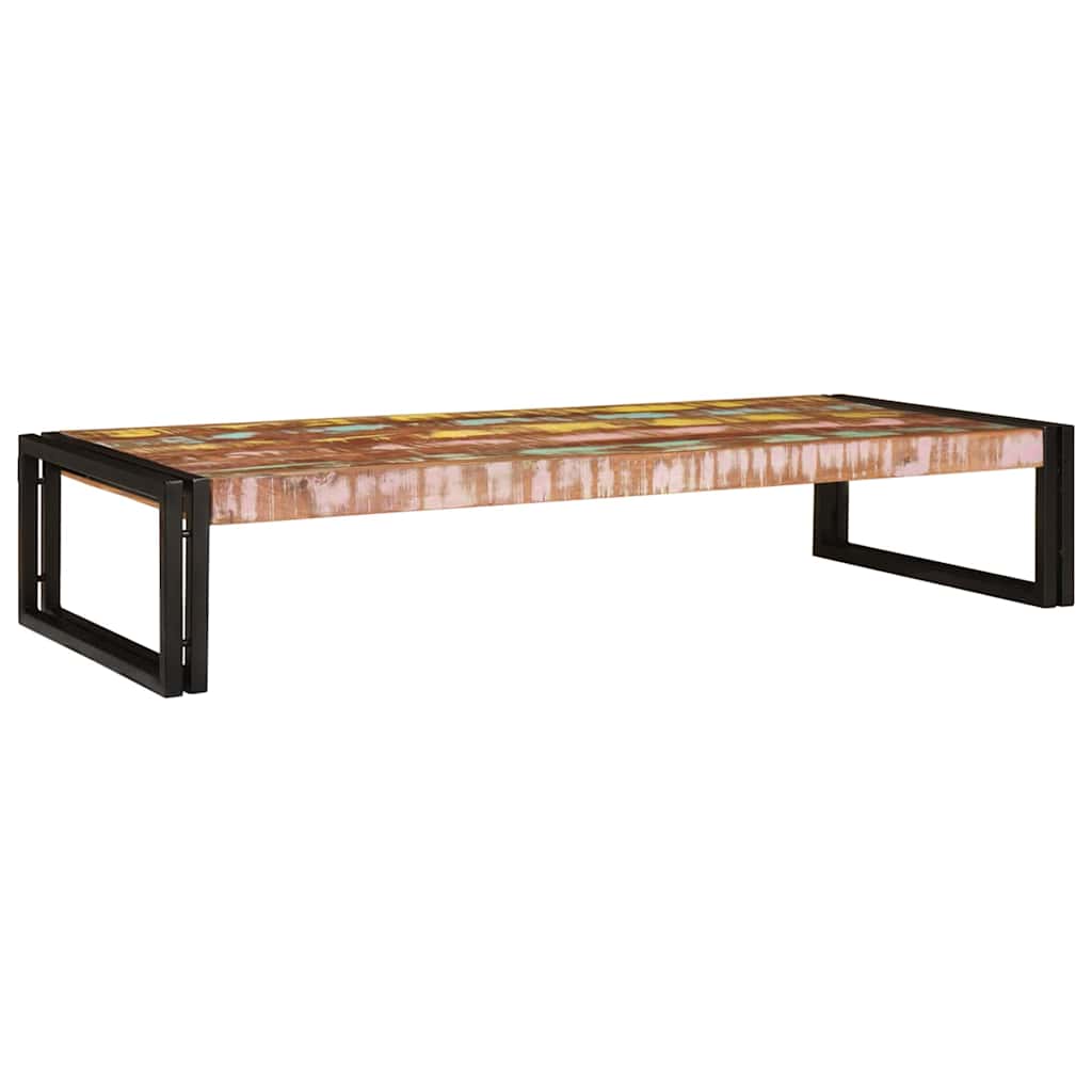 Badezimmer Regal 120 x 50 x 23 cm Massives Mango Holz, Eisen