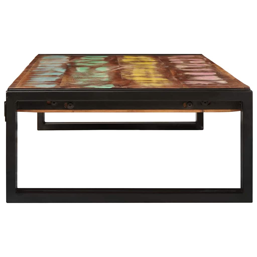 Badezimmer Regal 120 x 50 x 23 cm Massives Mango Holz, Eisen