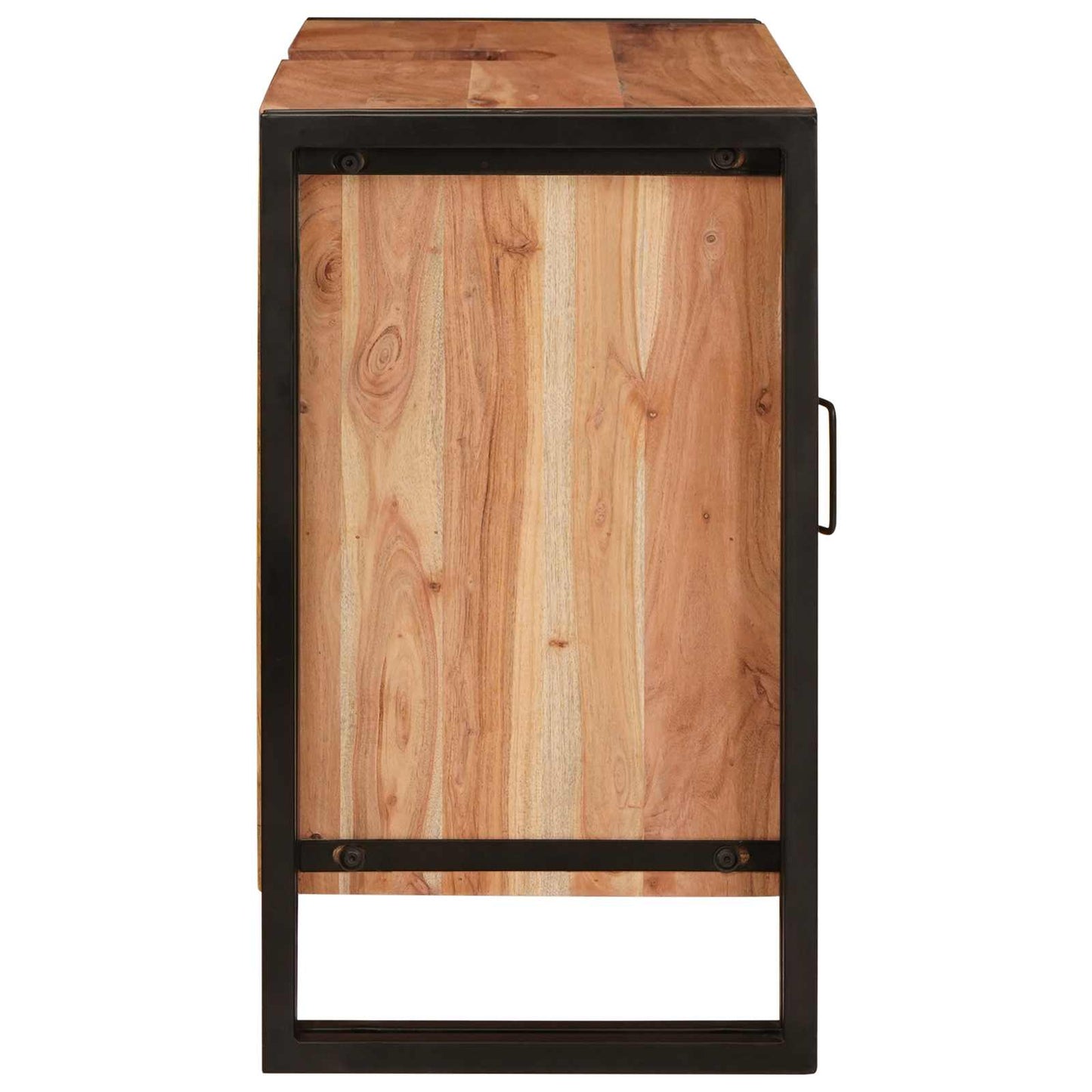 Waschbeckenunterschrank Braun 71 x 33 x 58 cm Massivholz Akazie
