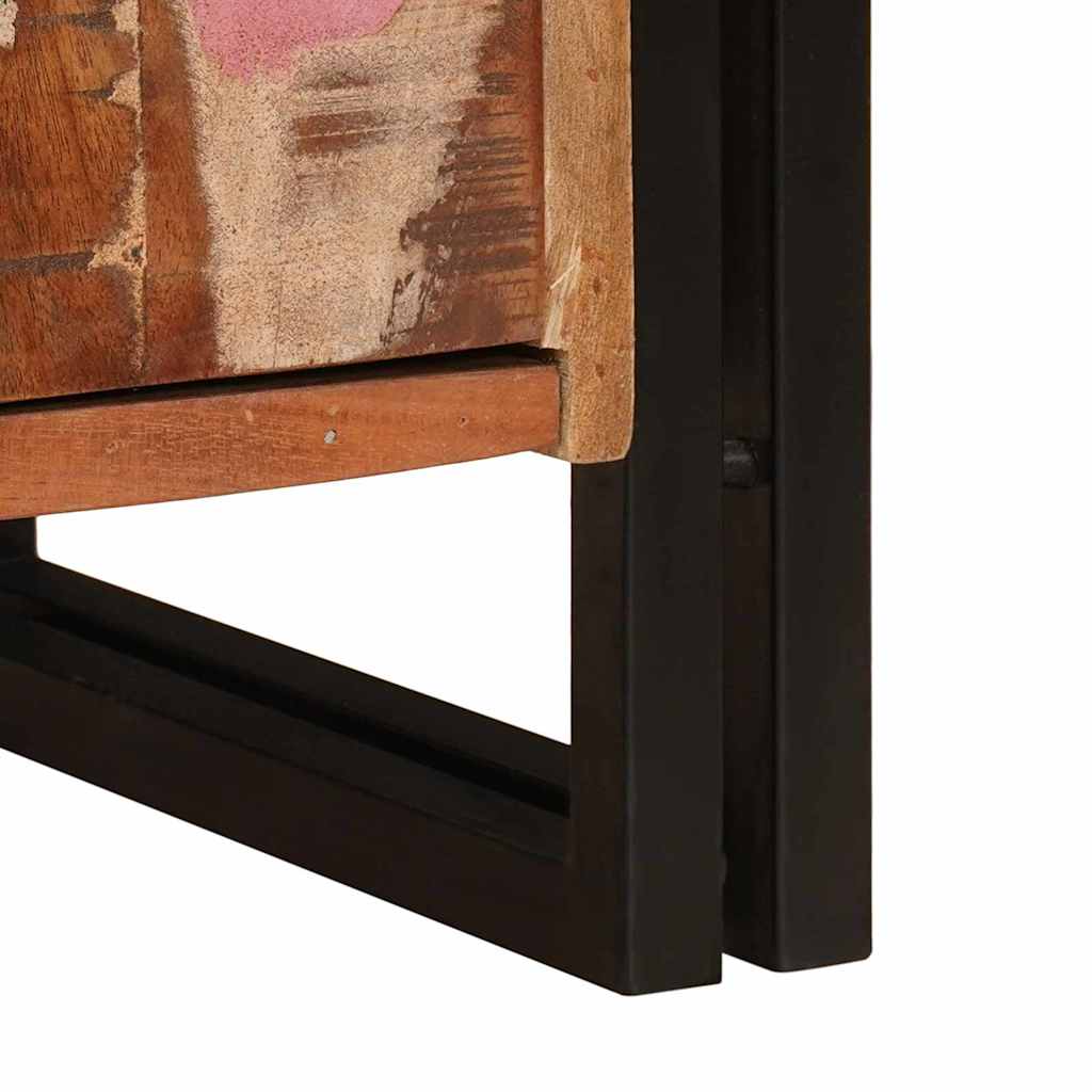 Nachttisch Mehrfarbig 66 x 35 x 76 cm Massives Altholz