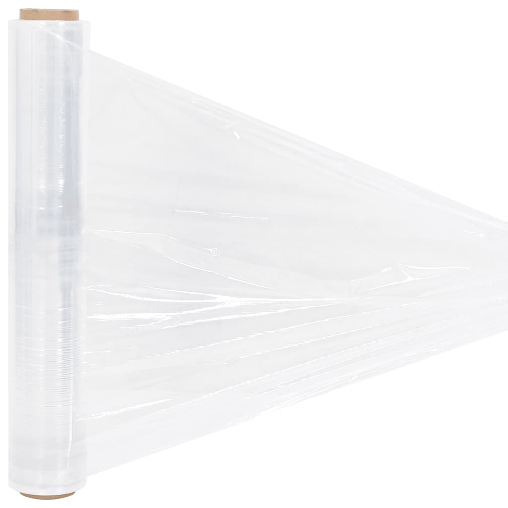 Stretchfolie 2 Stk. Transparent 30 μm 50 cm x 150 m